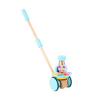 BESPORTBLE 1Pc Creative Cart for Adjustable Trolley for Learning and Walking Non Slip Handle Material Random Color for Fun Playtime Random Color