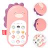 BESPORTBLE 1PC Bilingual Phone Pink Dinosaur Cartoon Mobile Phone for Chewable Vibration Function Material for Early Childhood Learning and Play view 1