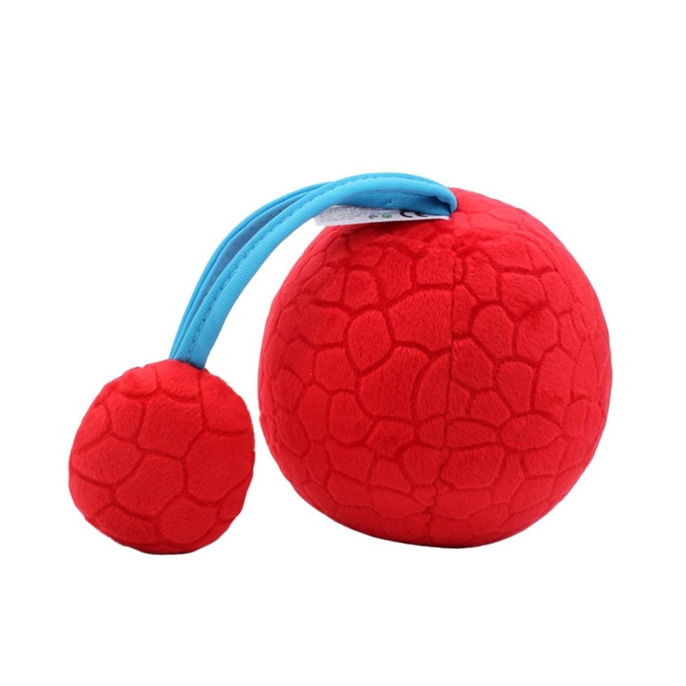 UPKOCH Red Eyesight Practice Ball Early Development Sensory Toy for Months Lightweight with Inner Sounding Bell for Visual Stimulation and Coordination