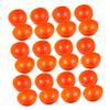 PLAFOPE 20pcs Raffle Bingo Balls: Party Game Balls Prize Draw Spheres Mini Plastic Balls For Game Night Large Group Activities Orange view 1