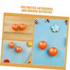 PLAFOPE 20pcs Raffle Bingo Balls: Party Game Balls Prize Draw Spheres Mini Plastic Balls For Game Night Large Group Activities Orange view 3
