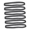KONTONTY 6pcs Rubber Tank Tracks: Flexible Remote Control Vehicles Robot Tanks Tracks DIY Replacement Accessories for Indoor and Outdoor Use view 1