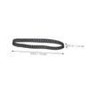 KONTONTY 6pcs Rubber Tank Tracks: Flexible Remote Control Vehicles Robot Tanks Tracks DIY Replacement Accessories for Indoor and Outdoor Use view 2