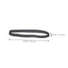 ORFOFE 6pcs Toy Tanks Tracks: Shock-Absorbing Rubber Model Tanks Tracks Replacement Parts for DIY Vehicles Robot Accessories view 2
