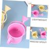 POPETPOP 4pcs Small Metal Watering Can: for Kids Cute and Garden Watering Pot Iron Can for Outdoor and Indoor Use Design view 3