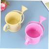 POPETPOP 4pcs Small Metal Watering Can: for Kids Cute and Garden Watering Pot Iron Can for Outdoor and Indoor Use Design view 4