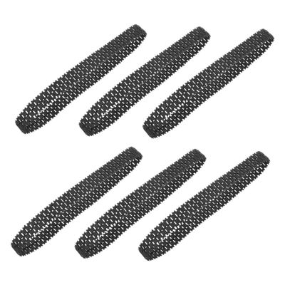 CORHAD 6pcs DIY Tank Tracks: Rubber Toy Tanks Tracks Replacement Parts Model Accessories for Car Wheels Tires Chain Link