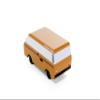 CANDYCAR Wooden Diecast Collection - VW Brown Adventurer, Premium Handcrafted Beech Wood Toy Car view 3