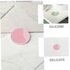 12pcs Baby Bath Brush: Silicone Cradle Cap Scrubber Exfoliator Newborns Scalp Massager Shampoo Brush for Dry Skin Shower with Ergonomic Handle view 3