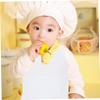 JECOMPRIS Boys Chef Hat Apron Set Sleeveless Kitchen Cooking Apron Role Playing Toys for Toddlers view 2