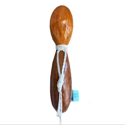 25 inches high Hawaiian Drum Instruments, Polished Brown Rhythm Instrument, Hawaiian Percussion, Hawaiian Christmas Gift