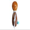 25 inches high Hawaiian Drum Instruments, Polished Brown Rhythm Instrument, Hawaiian Percussion, Hawaiian Christmas Gift view 1
