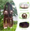 2 Pcs 50CM realistic hanging plush animal-filled Sloth Toys with Hands and Feet and Parent-Child Knot, Sloth Soft Long Plush Jungle Party Decoration Curtain Storage Toys Stuffed Animals for Kids 4-8 view 3