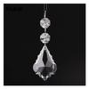 Hanging Crystals Prisms 10pcs 50mm Crystal Chandelier Parts Prism for Curtain Decoration Hangings Crystals for Decoration view 1