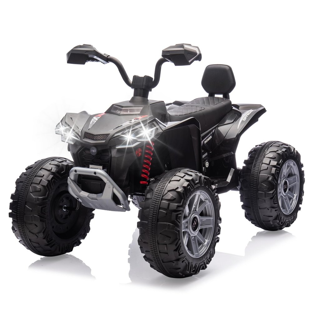 GarveeLife 24V 2 Seater Electric ATV, Four-Wheeled Dirt Quad Car