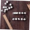 BESPORTBLE 2sets 30pcs Educational Dice Plaything for Math Learning Dice Props for Classroom Games and Parent Interaction Teaching Tool 30pcs*2 view 2