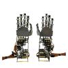 5Dof Metal Hand Palm, Bionic Mechanical Finger Humanoid Robot, 5 Axis Small Servo Manipulator Gripper Claw DIY Stem(1 Pair Hand) view 1