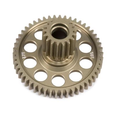 RC Spare Part Compatible with Tamiya for Lunch for Box for Grasshopper for Hornet Retrofit Upgrade Anti-Gear Accessories Machined Aluminum Counter Gear
