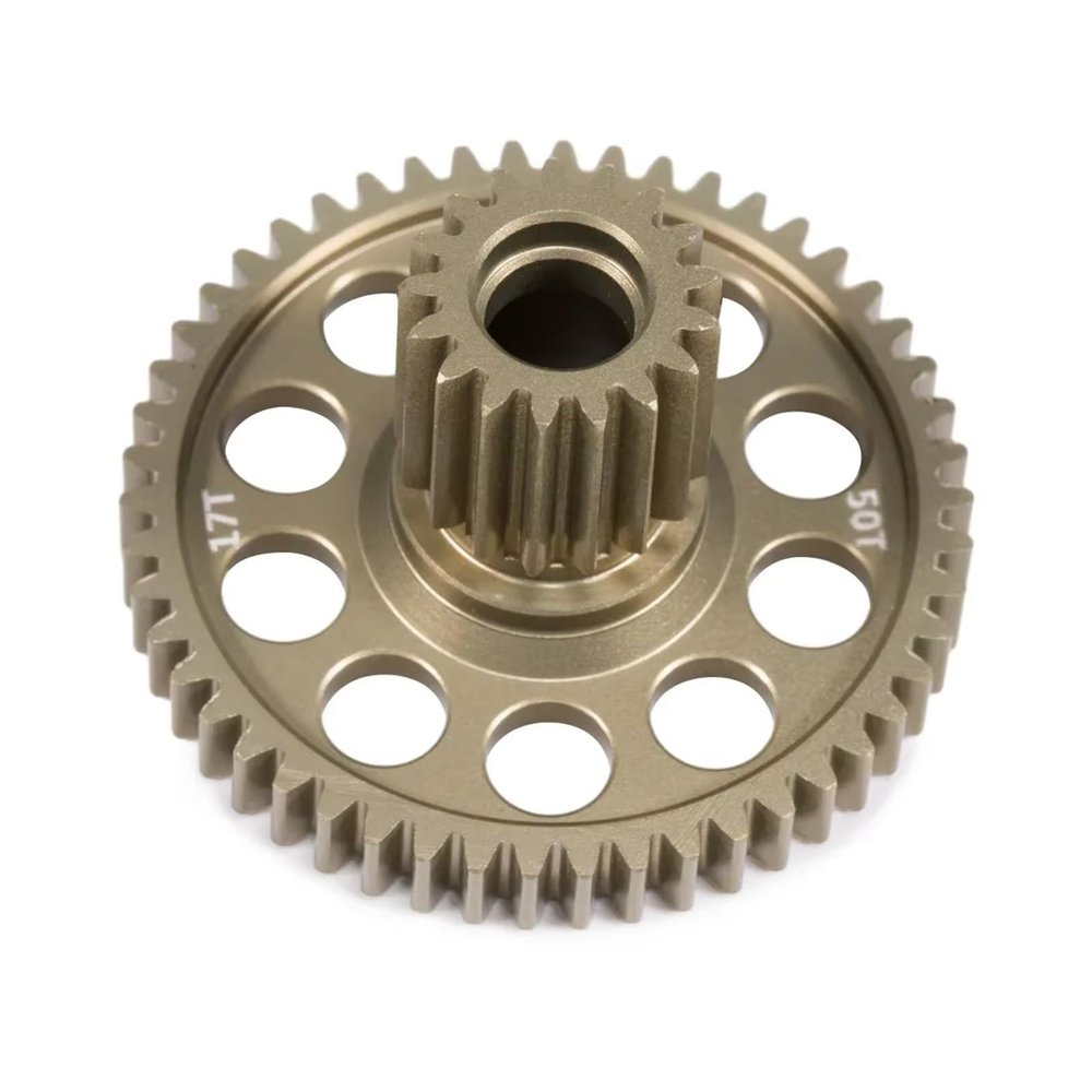 RC Spare Part Compatible with Tamiya for Lunch for Box for Grasshopper for Hornet Retrofit Upgrade Anti-Gear Accessories Machined Aluminum Counter Gear