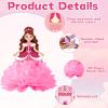 10 Set Princess Birthday Party Decorations Cartoon Princess Paper Flower Honeycomb Centerpieces Paper Flowers Castle Carriage Party Table Topper Decor for Girls Birthday Baby Shower Table Decorations view 3