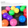 Gogogmee 100pcs Balls for Entertainment Openable Plastic Balls for Raffles Drawings and Game Durable Reusable Bar Game Props view 2
