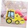 Alipis Birthday Party Excavator Construction Car Decoration for Boys and Girls Parties Fun Game Photo Prop for Construction-themed Celebrations view 2