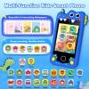 M SANMERSEN Dinosaur Kids Smart Phone for 3-6 Year Olds  2.8" Touchscreen, Dual Camera, 28 Learning Games, MP3 Music Player, 32GB SD Card  Educational Toddler Phone Toy for Boys & Girls view 2