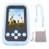 GLOGLOW Kids Smart Phone, 2.4 Inch Display HD Children Smart Phone Portable Kid Cute Dinosaur Design Phone Toy with 1080P HD 48MP Cameras for 3 to 12 Year Old Boys Girls (Blue) view 1