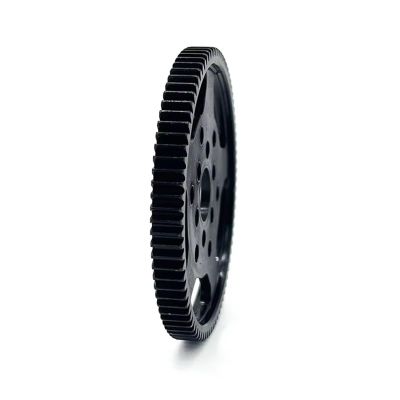 RC Spare Part Compatible with Tamiya CC02 1/10 RC Car Upgrades Parts Accessories Metal 83T Gearbox Spur Gear and Gear Mount 54970(83T Gear)