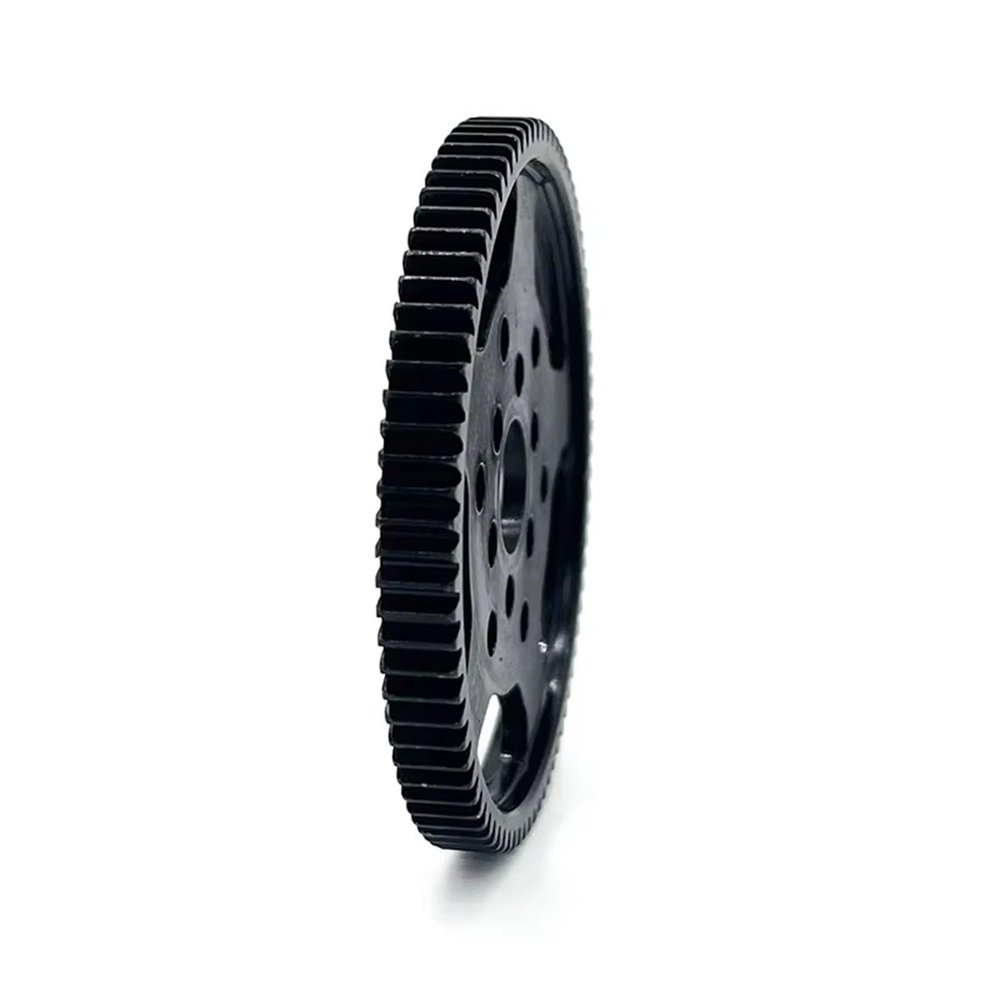 RC Spare Part Compatible with Tamiya CC02 1/10 RC Car Upgrades Parts Accessories Metal 83T Gearbox Spur Gear and Gear Mount 54970(83T Gear)