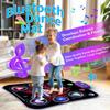 YOZISS Bluetooth Dance Mat for Kids Ages 4-8, Toys for Girls 4-6 & Boys 8-10, 5 Music Game Modes, Non-Slip Portable Dance Pad, Educational Active Play Toy, Xmas Birthday Gift (Purple Girl) view 2