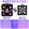 YOZISS Bluetooth Dance Mat for Kids Ages 4-8, Toys for Girls 4-6 & Boys 8-10, 5 Music Game Modes, Non-Slip Portable Dance Pad, Educational Active Play Toy, Xmas Birthday Gift (Purple Girl) view 3