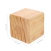 BESPORTBLE Wood Dice Game Giant Dice for Boys and Girls for Outdoor Games Round Corner view 3