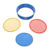 VICASKY 3sets Plastic Soil Sifting Mesh Sieves for Gardening Lightweight Sifting for Separating Rocks and Debris from Soil view 1