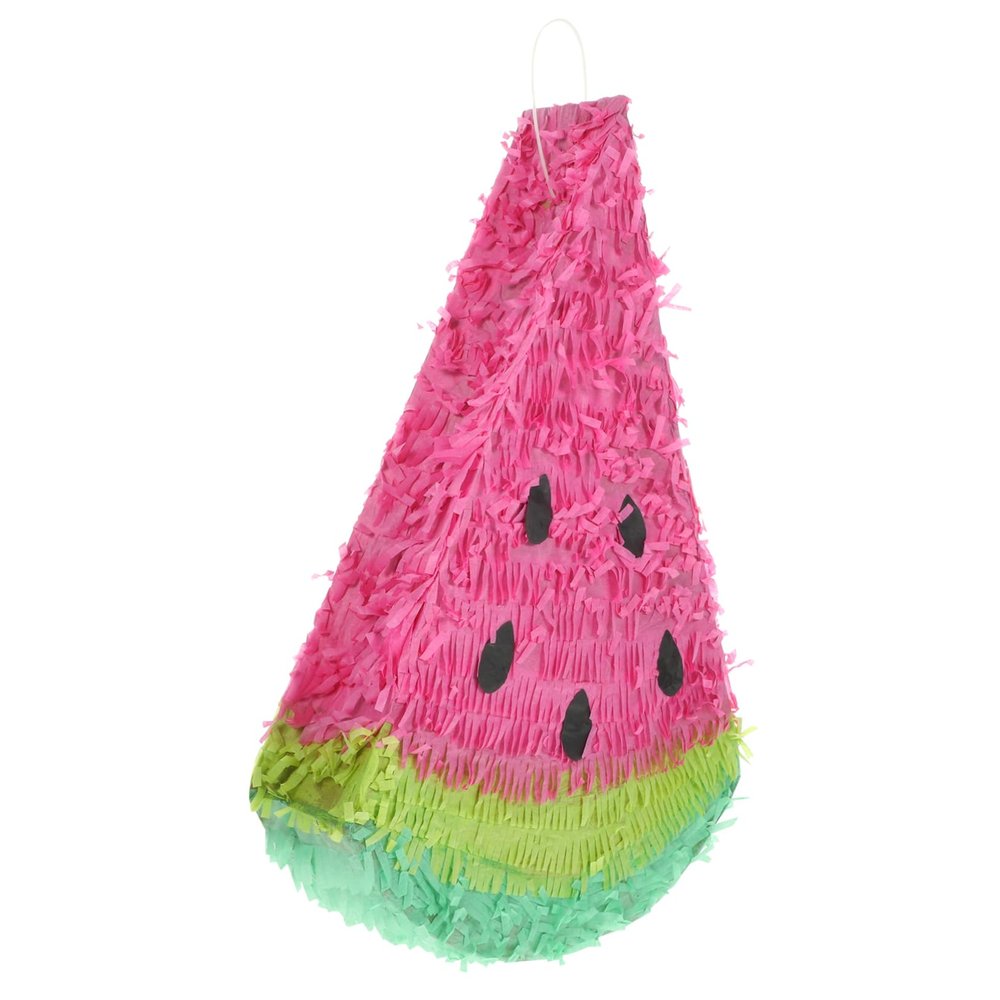 Alipis Watermelon Pinata Party Decoration Fun Birthday Celebration Plaything for Festivals and Holiday Gatherings Fill with Candy and Surprises