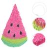Alipis Watermelon Pinata Party Decoration Fun Birthday Celebration Plaything for Festivals and Holiday Gatherings Fill with Candy and Surprises view 3