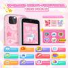 Kids Smart Phone for Girls, 3.5'' Touchscreen Kid Phones Toys for Girls 3 4 5 6 7 8 Years Old, Christmas Birthday Gift for Ages 3-8, Toddler Phone with Dual Camera, Music Player, Game, Habit Tracker view 2