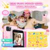 Kids Smart Phone for Girls, 3.5'' Touchscreen Kid Phones Toys for Girls 3 4 5 6 7 8 Years Old, Christmas Birthday Gift for Ages 3-8, Toddler Phone with Dual Camera, Music Player, Game, Habit Tracker view 3