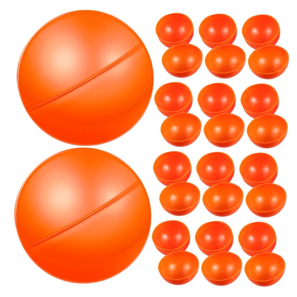 LABRIMP 20pcs Raffle Drawing Balls: Empty Spheres Pingpong Size Large Bingo Cage Bingo Calling Balls For Parties Prize Raffles Family Game