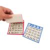 JUNWRROW Bingo Paper Game Cards - 1000 Sheets (100 Books of 10 Colors) - 4"x4" Disposable Cards- Ideal for Seniors, Family Game Night, Large Groups,Classroom Activities view 3