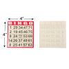JUNWRROW Bingo Paper Game Cards - 1000 Sheets (100 Books of 10 Colors) - 4"x4" Disposable Cards- Ideal for Seniors, Family Game Night, Large Groups,Classroom Activities view 4