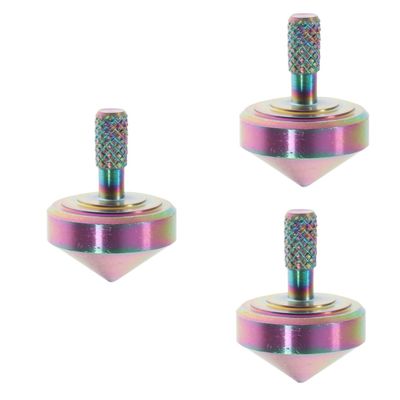 HANABASS Vintage Alloy Spinning Desktop Gyroscope for and Sturdy Relief Mesmerizing Present for All Ages