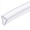 Clear Glass Guards PVC Edge Protector U-Shape Edge Gasket 16.4ft, Flexible Edge Covers Strip U Channel Protector Bumper, Glass Edge Guards For Sharp Furniture & Table Edges, Transparent(Wide 1(Wide 2. view 2