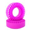 4X Silica Gel Tires Inserts Fit 110-115mm Wheel Tires for 1/10 RC Crawler Purple view 4