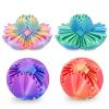 4 Pack Gear Ball Fidget Toys,3D Printed Stress Relief GearSphere Spin Cube for Adults & Kids, Anxiety Relieving Desk Toy Gifts (Multicolor SetA-4PCS) view 1