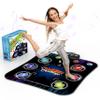 YOZISS Bluetooth Dance Mat for Kids Ages 4-8, Toys for Girls 4-6 & Boys 8-10, 5 Music Game Modes, Non-Slip Portable Dance Pad, Educational Active Play Toy, Xmas Birthday Gift (Classic Black) view 1