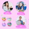 4 Pack Gear Ball Fidget Toys,3D Printed Stress Relief GearSphere Spin Cube for Adults & Kids, Anxiety Relieving Desk Toy Gifts (Multicolor SetB-4PCS) view 3