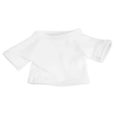 KONTONTY Fashionable Doll T-Shirts Reusable Stuffed Bear Clothes Compact Comfortable
