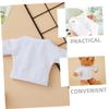 KONTONTY Fashionable Doll T-Shirts Reusable Stuffed Bear Clothes Compact Comfortable view 2