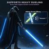 XUZ Light Sabers for Adults Kids, Metal Handle, Heavy Dueling, FX Sound Fonts, 16 RGB Colors, Rechargeable Light Up Sword, Cosplay Party Birthday Gift Toys for Men Boys view 2